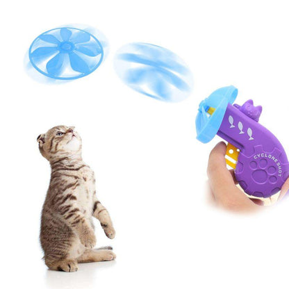 Interactive Pet Chaser: Cat Fetch And Training Toy With Flying
