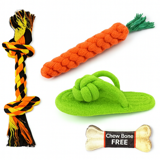 Dog Rope Toys and Chew Bone