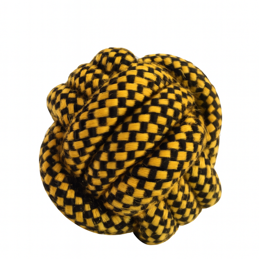 Checkered Rope Knot Dog Toy